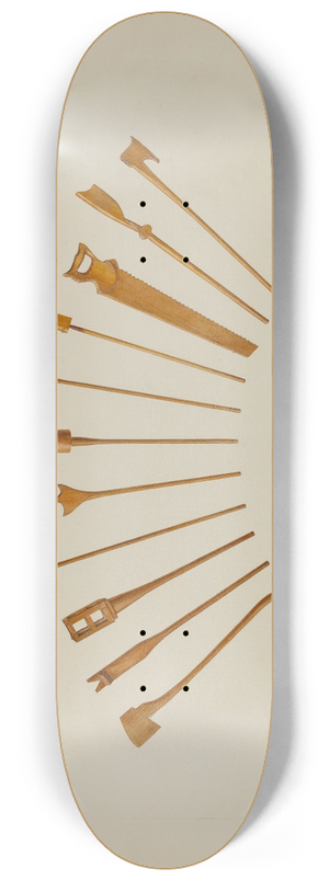 Hester Duany - Jack Straws 8.25 inch art skate deck