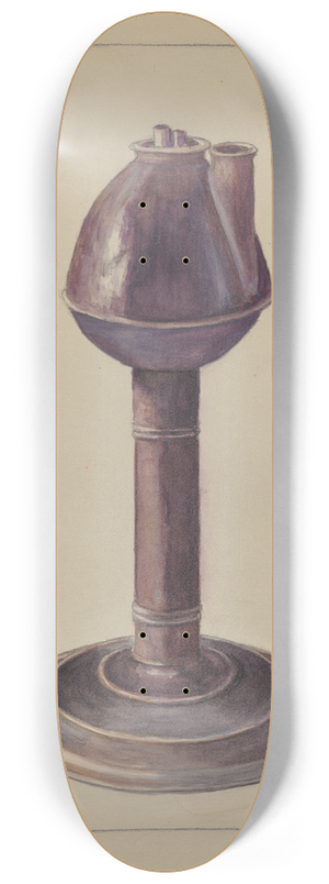 Hester Duany - Lamp 8.25 inch art skate deck