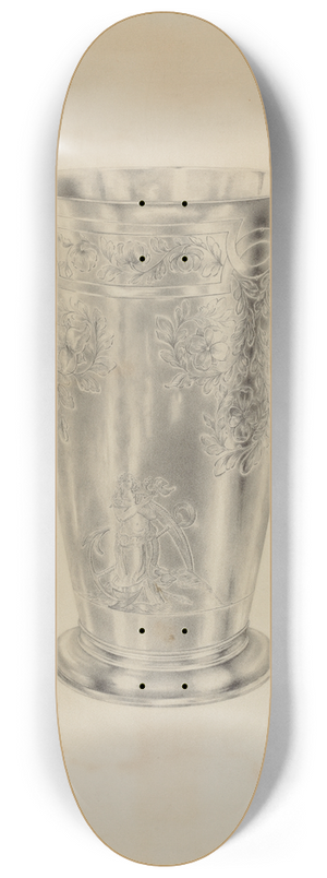 Hester Duany - Silver Communion Beaker 8.25 inch art skate deck