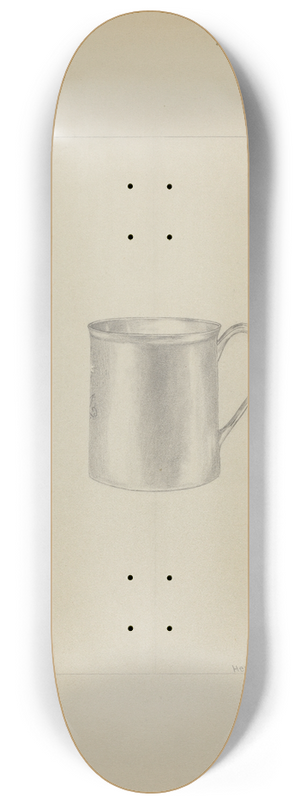 Hester Duany - Silver Cup 8.25 inch art skate deck