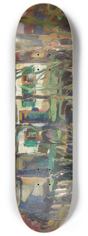 Hiasl Maier-Erding - An der Sempt in Alternerding 8.25 inch art skate deck