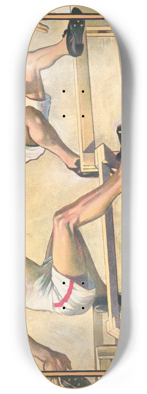 Hibberd Van Buren Kline - The high hurdles 8.25 inch art skate deck