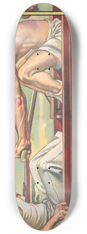 Hibberd Van Buren Kline - The last mile 8.25 inch art skate deck