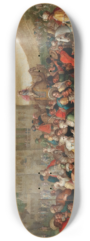 Hieronymus Francken III - The Departure of the Israelites from Egypt 8.25 inch art skate deck Hieronymus Francken III - The Departure of the Israelites from Egypt 8.25 inch art skate deck