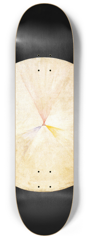 Hilma af Klint - Series SUW, No 14 Swan 8.25 inch art skate deck