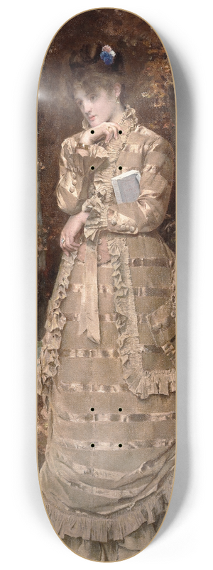 Alfred Stevens - Fall 8.25 inch art skate deck