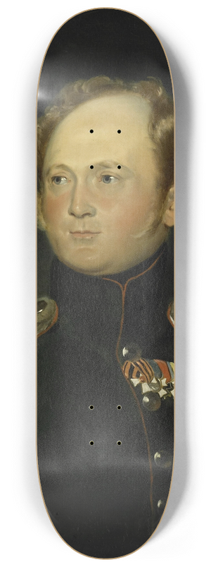 Hjalmar Mrner - Portrait of Alexander I, Emperor of Russia 8.25 inch art skate deck