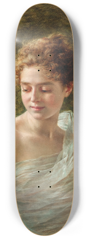 Hlene Gevers - The Yellow Butterfly 8.25 inch art skate deck Hlene Gevers - The Yellow Butterfly 8.25 inch art skate deck