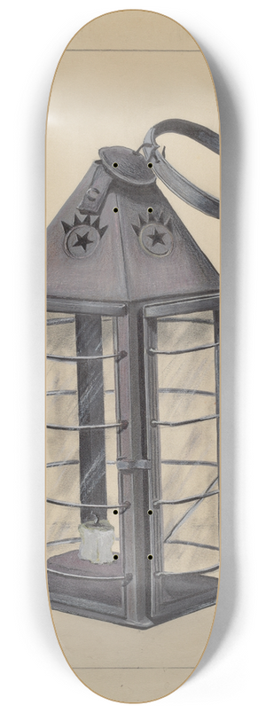 Holger Hansen - Lantern 8.25 inch art skate deck