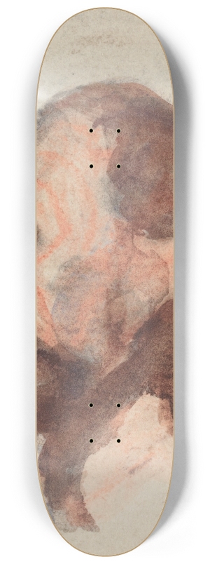Honor Daumier - Head of a Man IV 8.25 inch art skate deck Honor Daumier - Head of a Man IV 8.25 inch art skate deck