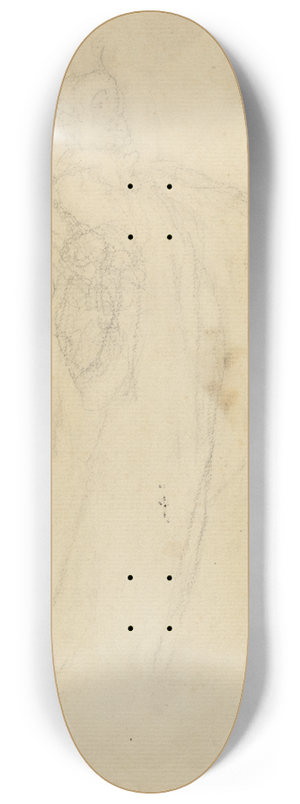 Honor Daumier - Lawyer 8.25 inch art skate deck