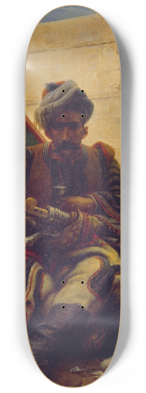 Horace Vernet - A Bashi-Bazouk 8.25 inch art skate deck