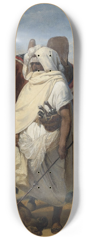 Horace Vernet - The Lion Hunter 8.25 inch art skate deck