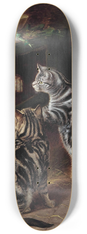 Horatio Henry Couldery - Visiting Time 8.25 inch art skate deck