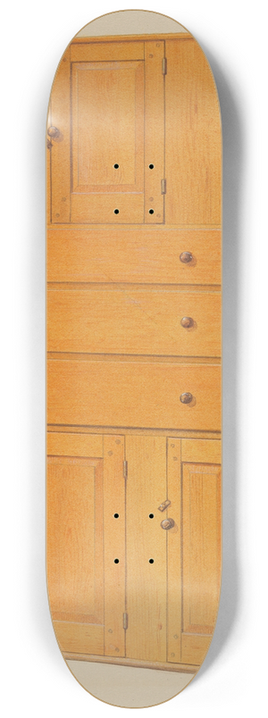 Howard Weld - Shaker Cupboard with Drawers 8.25 inch art skate deck