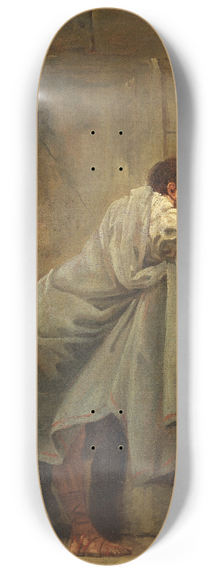 Hubert Robert - Orator in Prison 8.25 inch art skate deck