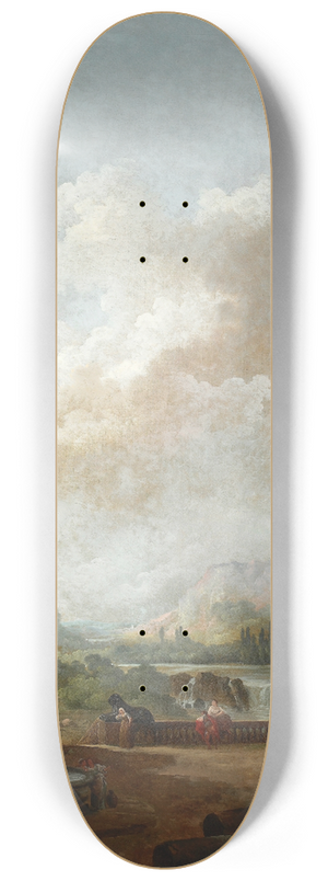 Hubert Robert - The Obelisk 8.25 inch art skate deck