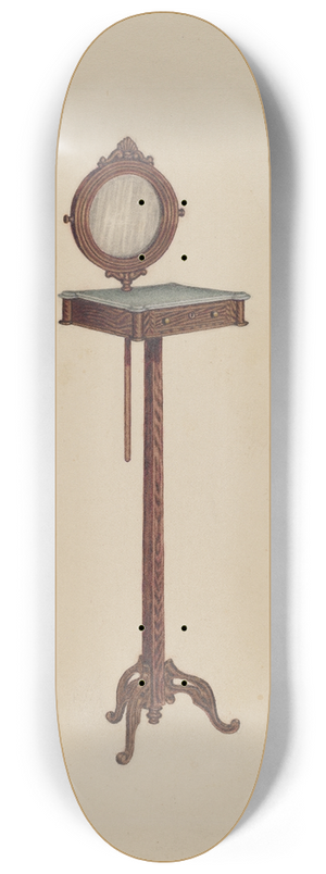 Hugh Clarke - Shaving Stand 8.25 inch art skate deck