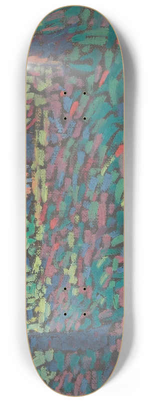 Hugh Henry Breckenridge - Summer Landscape (Langhorne, Pennsylvania) 8.25 inch art skate deck