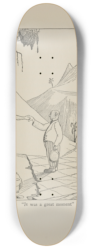 Hugh Lofting - It was a great moment 8.25 inch art skate deck