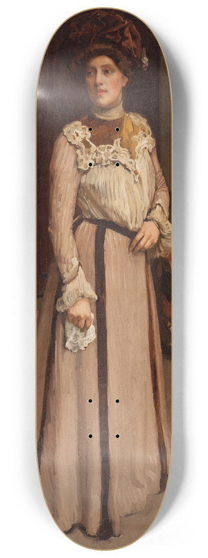 Hugh Ramsay - A Lady of Cleveland, U.S.A. 8.25 inch art skate deck