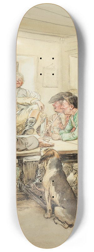 Hugh Thomson - She Stoops to Conquer 8.25 inch art skate deck