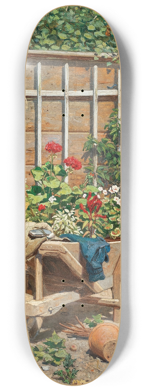 Hugo Charlemont - Gartenidyll 8.25 inch art skate deck