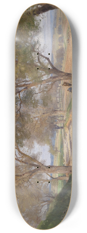 Hugo Darnaut - Landstrae bei Plankenberg 8.25 inch art skate deck