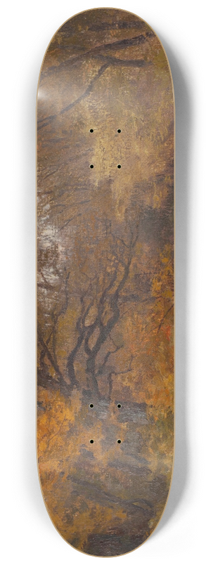 Hugo Darnaut - Motiv aus Lundenburg 8.25 inch art skate deck