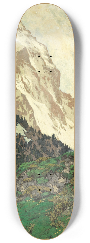 Hugo Hodiener - The Matterhorn 8.25 inch art skate deck