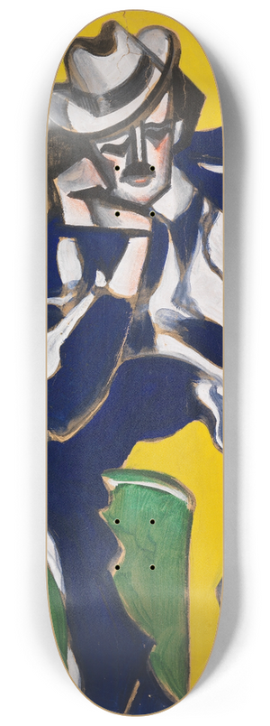 Hugo Scheiber - Portrt 8.25 inch art skate deck
