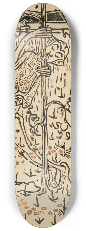 Hugo Simberg - Autumn II 8.25 inch art skate deck