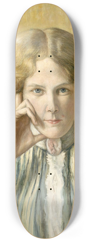 Hugo Simberg - Marie Von Heiroth 8.25 inch art skate deck