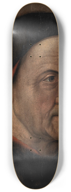 Hugo van der Goes - Portrait of an Old Man 8.25 inch art skate deck