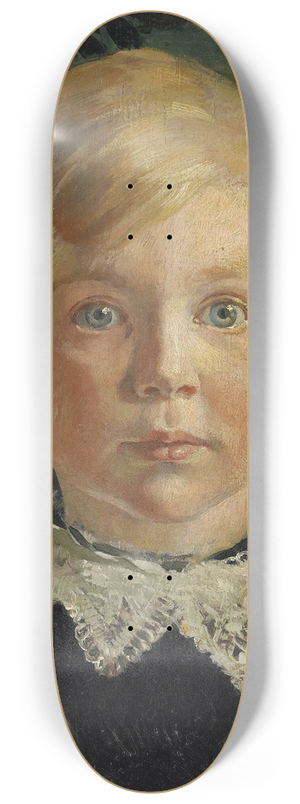 Huib Luns - Jeugdportret van Joseph Luns 8.25 inch art skate deck