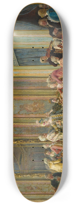 Ignacio De Len Y Escosura - An Evenings Entertainment 8.25 inch art skate deck