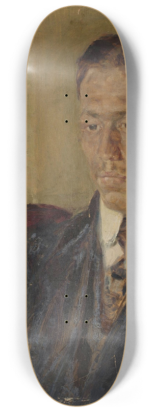 Ignacy Pinkas - Portrait of a man 8.25 inch art skate deck Ignacy Pinkas - Portrait of a man 8.25 inch art skate deck