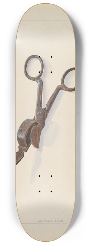 Alfred Walbeck - Candle Snuffer 8.25 inch art skate deck