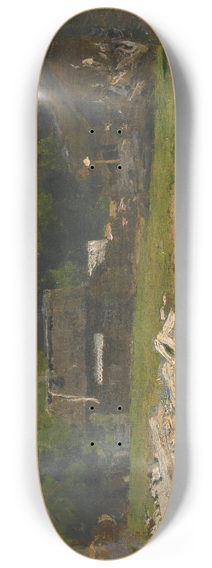 Ilya Efimovich Repin - Forest Clearing Near Chuguev, Ukraine 8.25 inch art skate deck