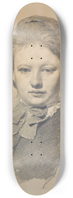 Ilya Efimovich Repin - Portrait Of Sofia Repina 8.25 inch art skate deck
