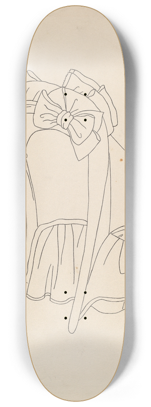 Irene Lawson - Hat 8.25 inch art skate deck