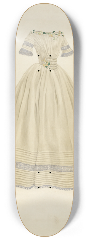 Irene Lawson - Wedding Dress 8.25 inch art skate deck