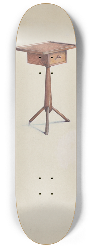 Irving I. Smith - Shaker Peg Leg Stand 8.25 inch art skate deck