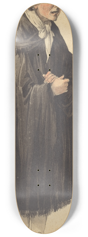 Isaac Cruikshank - A London Character 8.25 inch art skate deck Isaac Cruikshank - A London Character 8.25 inch art skate deck