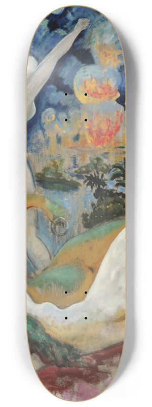 Isaac Grnewald - Lot and his daughters 8.25 inch art skate deck