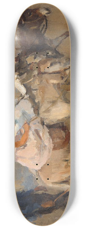 Isaac Israls - Donkey Rides on the Beach 8.25 inch art skate deck