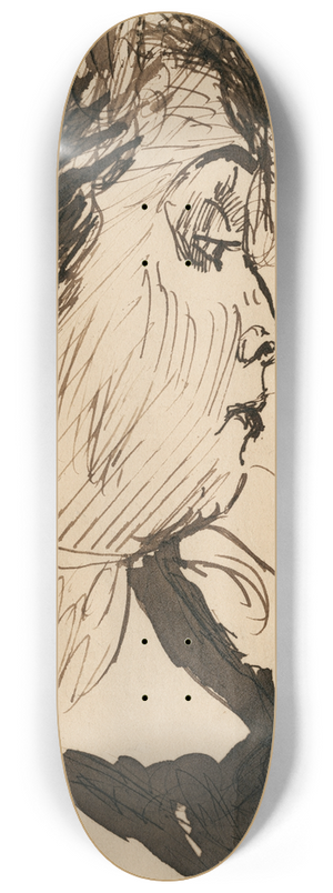 Isaac Israls - Hoofd van mevr. Osieck 8.25 inch art skate deck