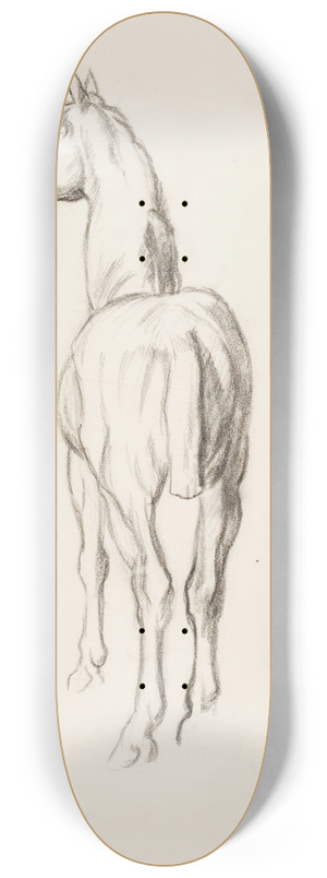 Alfred William Finch - Hevosharjoitelma 8.25 inch art skate deck