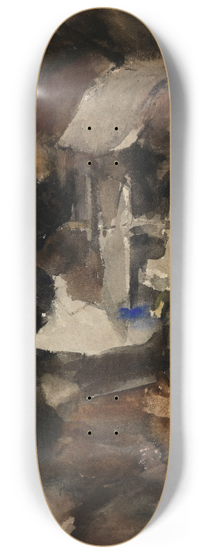 Isaac Israls - Restaurant Mille Colonnes in Amsterdam 8.25 inch art skate deck