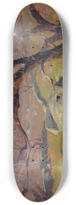 Isaac Levitan - View Near Yalta 8.25 inch art skate deck